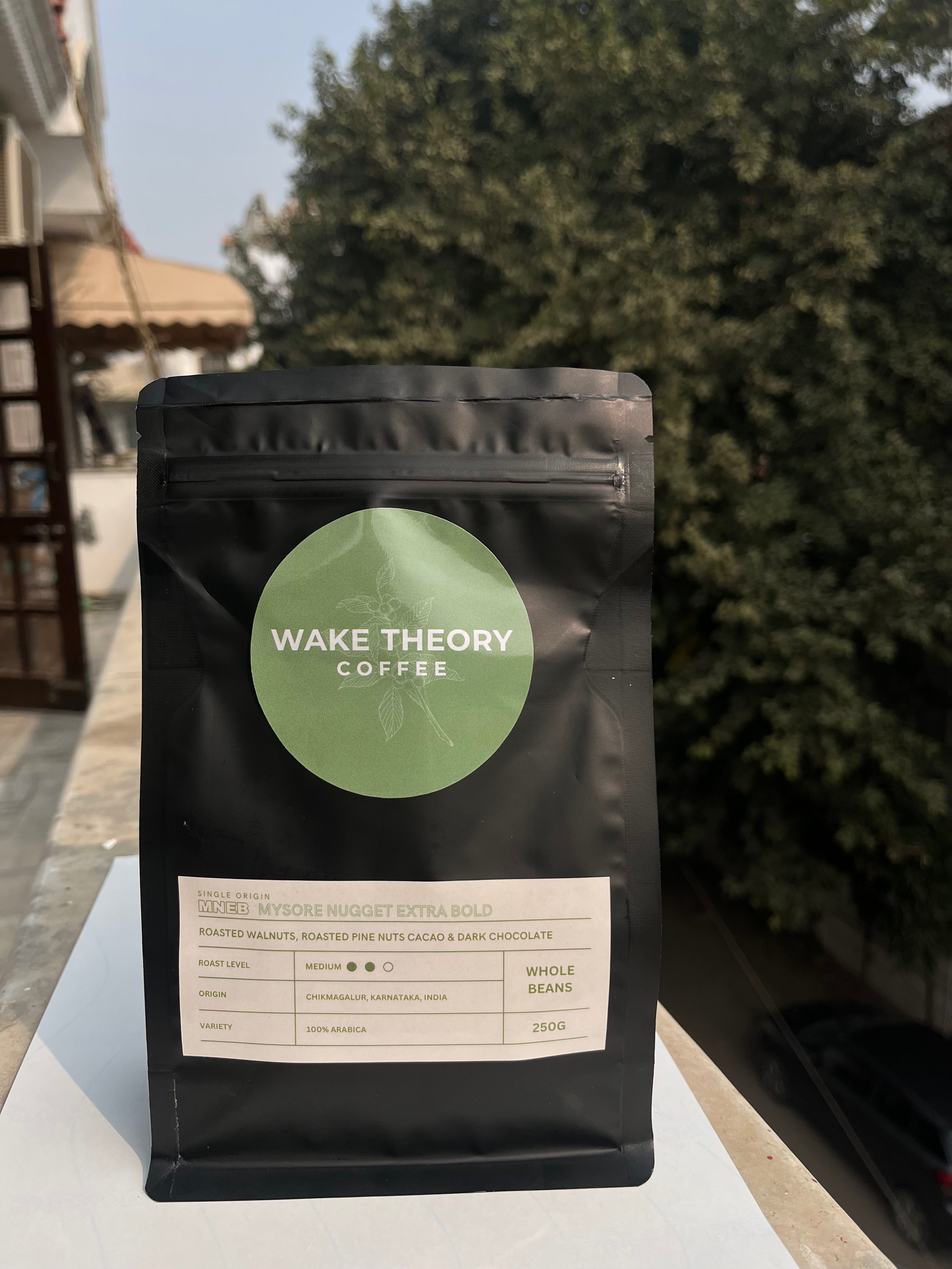 Wake Theory Mysore Nugget  Extra Bold AAA | 250g | Single Origin | 100% Arabica Specialty Coffee